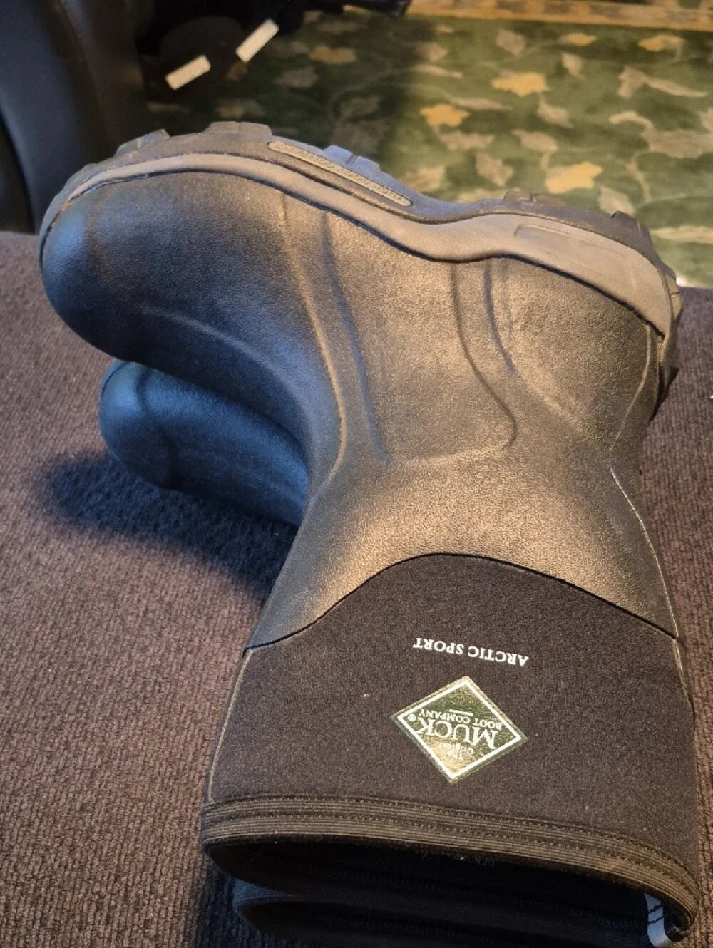 Muck Boot Arctic Sport Men's Black Winter Rain & Snow Boots